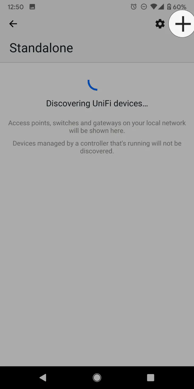 UniFi Mobile App - Add New Devices