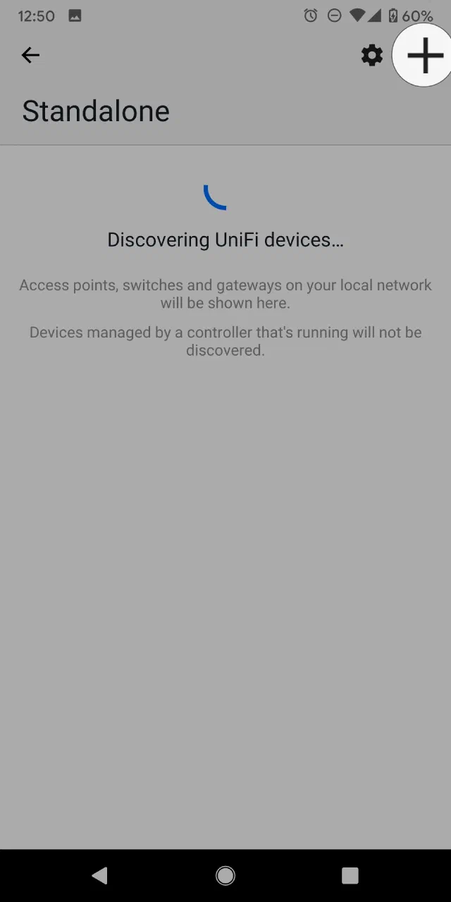UniFi Mobile App - Add New Devices
