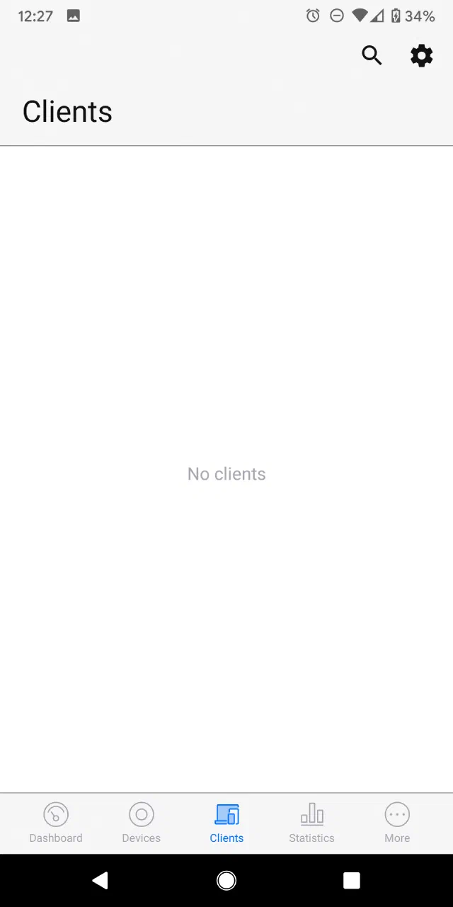 UniFi Mobile App – Clients